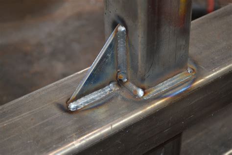 welding tabs and gussets